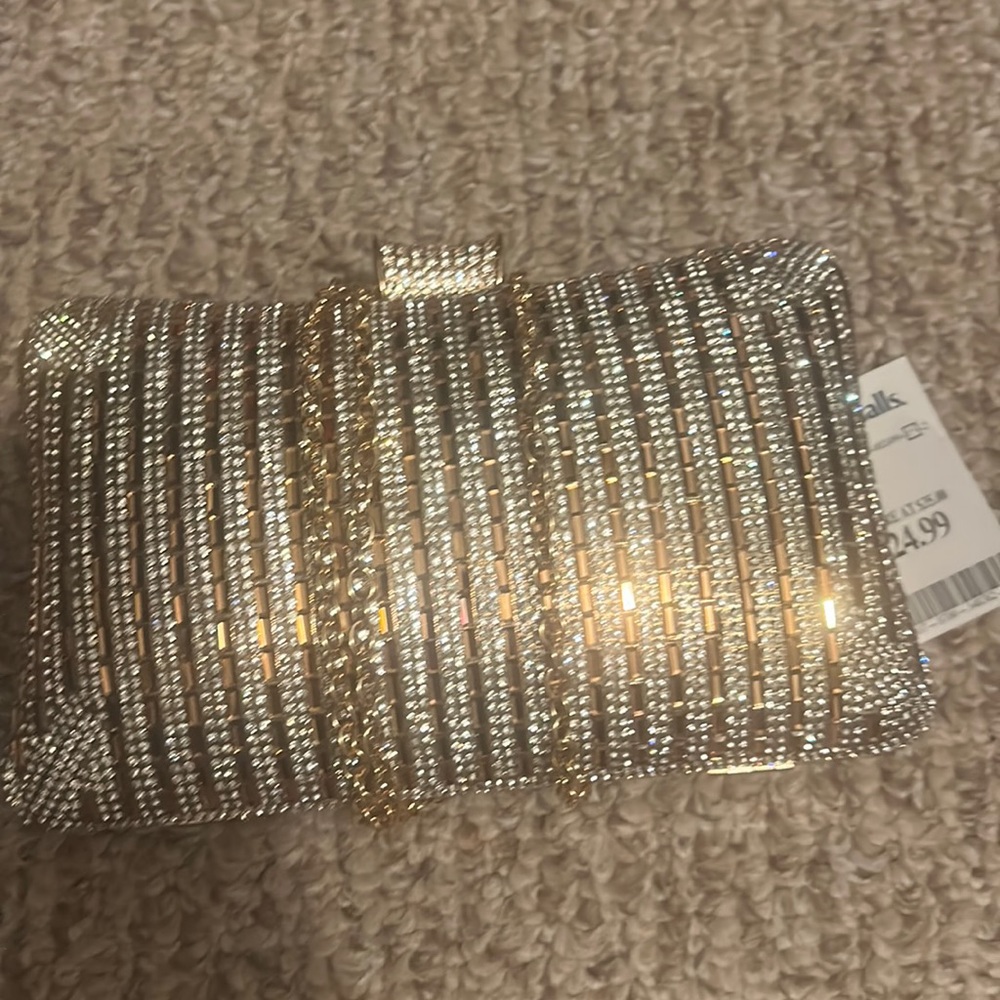 Marshall's glitter clutch